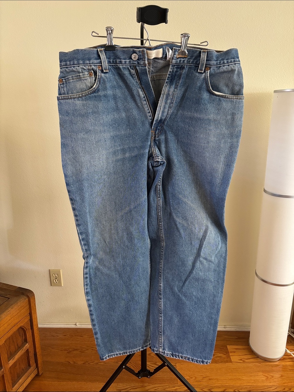 Levi's 550 Blue Relaxed Straight Men's Jeans 36x29
